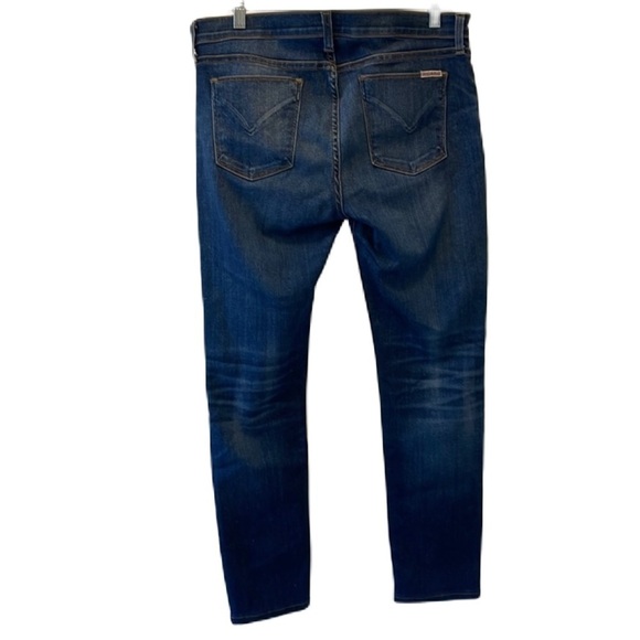 Sz32 Hudson Krista Super Skinny Ankle Denim in a dark wash BGLO colour VGUC - Picture 5 of 14